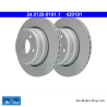 ATE Disco de freno original de 2 piezas (24012001911) para BMW
