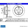 ATE Originele 2-delige remschijf (24012002091) voor Chevrolet, Opel
