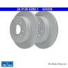 ATE Original 2 Pieces Brake Disk (24012002091) for Chevrolet, Opel
