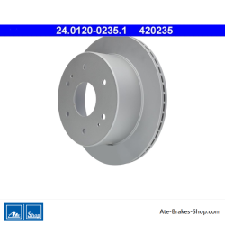 ATE Original Brake Disk (24012002351) for Hyundai