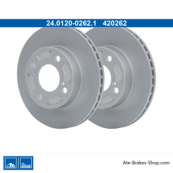 ATE Originale zweiteilige Bremsscheibe (24012002621) für Suzuki