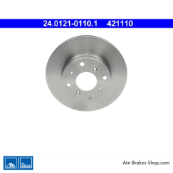 ATE Disco de freno original de 2 piezas (24012101101) para Rover