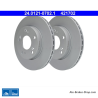 ATE Disco de freno original de 2 piezas (24012107021) para Honda