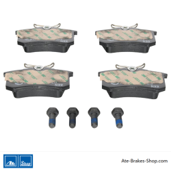 ATE plaquettes de frein d’origine (13046028192) pour Citroën, Fiat, Ford, Lancia, Peugeot, Seat, Volkswagen (VW)