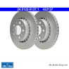ATE Disco de freno original de 2 piezas (24012201371) para Volvo