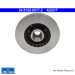 ATE Original 2 Pieces Brake Disk (24012202172) for Volvo