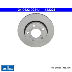 ATE Disque de frein original en 2 parties (24012202211) pour Audi, Volkswagen (VW)