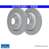 ATE Original 2 Pieces Brake Disk (24012202291) for Mercedes-Benz