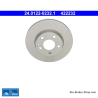 ATE Disque de frein original en 2 pièces (24012202321) pour Mercedes-Benz