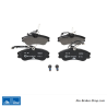ATE original brake pads (13046028292) for Citroën, Peugeot
