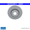 ATE Disque de frein original en 2 pièces (24012202411) pour Fiat, Opel