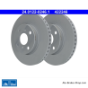 ATE Original 2 Pieces Brake Disk (24012202461) for Toyota