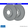 ATE Disque de frein original en 2 pièces (24012202491) pour Mazda