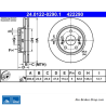 ATE Disque de frein original en 2 pièces (24012202901) pour Suzuki