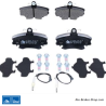 ATE originalen Bremsbeläge (13046028342) für Dacia, Renault
