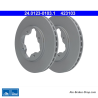 ATE Original-2-teilige Bremsscheibe (24012301031) für Honda, Rover
