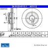 ATE Original 2 Pieces Brake Disk (24012301131) for Ford