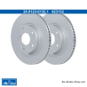 ATE Disco de freno original de 2 piezas (24012301321) para Honda