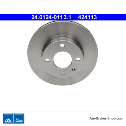 ATE Disque de frein original en 2 pièces (24012401131) pour Ford