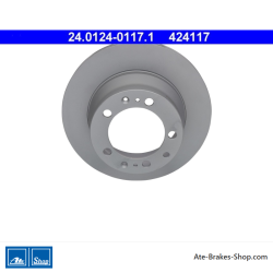 ATE Original 2 Pieces Brake Disk (24012401171) for Porsche