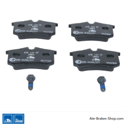 ATE pastillas de freno originales (13046028422) para Peugeot