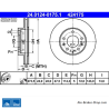 ATE Disque de frein original en 2 pièces (24012401751) pour Mazda