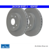 ATE Disco de freno original de 2 piezas (24012401871) para Kia