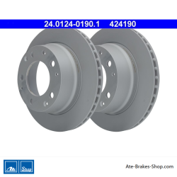 ATE Originale zweiteilige Bremsscheibe (24012401901) für Porsche
