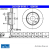 ATE Original zweiteilige Bremsscheibe (24012401991) für Chevrolet, Daewoo