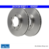 ATE Original 2 Pieces Brake Disk (24012402071) for Mitsubishi