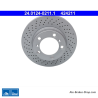 ATE Disco de freno original (24012402111) para Porsche