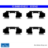 ATE Kit original de accesorios para pastillas de freno (13046001422) para Honda, MG, Rover