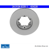 ATE Originale 2-teilige Bremsscheibe (24012402291) für Nissan