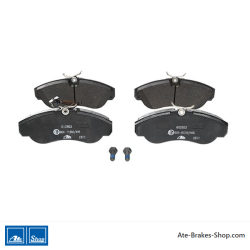 ATE pastillas de freno originales (13046028522) para Citroën, Fiat, Peugeot