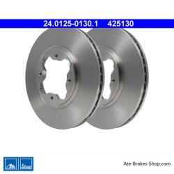 ATE Disque de frein original en 2 pièces (24012501301) pour Honda