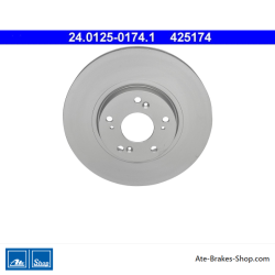 ATE Original 2 Pieces Brake Disk (24012501741) for Honda