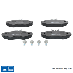 ATE plaquettes de frein d’origine (13046028702) pour Nissan, Opel et Renault