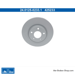 ATE Originele 2-delige remschijf (24012502331) voor Mazda