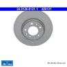ATE Originale zweiteilige Bremsscheibe (24012601211) für Citroën, Opel, Peugeot, Toyota