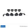ATE original brake pads (13046028762) for Audi