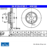 ATE Disque de frein original en 2 pièces (24012601801) pour Mercedes-Benz