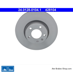 ATE Original 2 Pieces Brake Disk (24012801041) for Opel