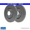 ATE Disque de frein original en 2 pièces (24012801471) pour Chrysler