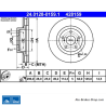 ATE Disco de freno original de 2 piezas (24012801591) para Lexus, Toyota