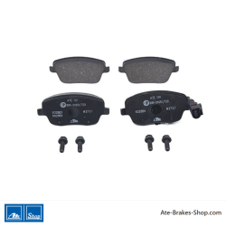 ATE plaquettes de frein d’origine (13046028842) pour Seat, Skoda, Volkswagen (VW)