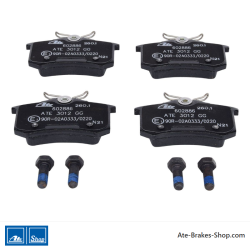 ATE originele remblokken (13046028862) voor Audi, Seat, Skoda, Volkswagen (VW)