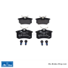 ATE pastillas de freno originales (13046028862) para Audi, Seat, Skoda, Volkswagen (VW)