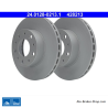 ATE Disco de freno original de 2 piezas (24012802131) para Citroën, Fiat, Peugeot