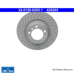 ATE Disco de freno original (24012802651) para Porsche